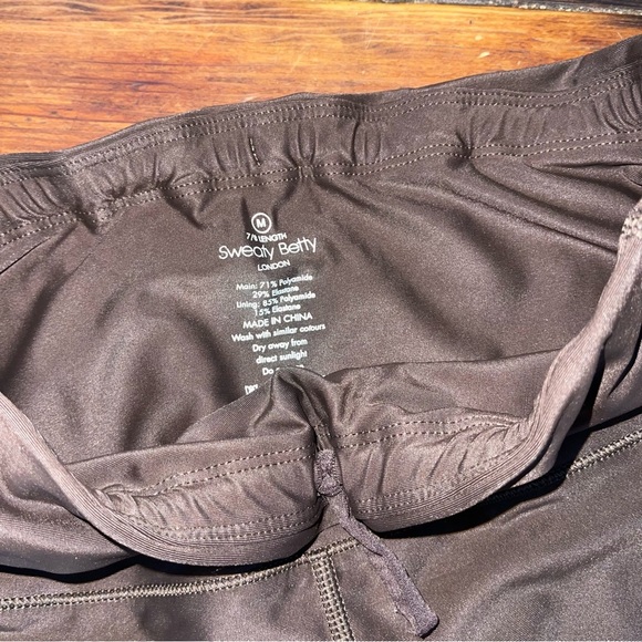 Sweaty Betty Chocolate Brown 7/8 Leggings medium - Picture 5 of 6